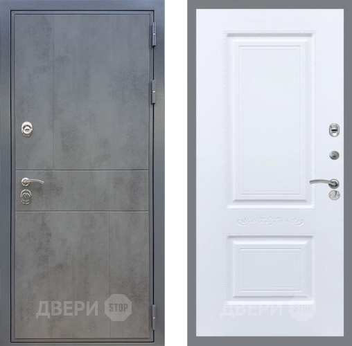 Дверь Рекс (REX) ФЛ-290 Смальта Силк Сноу в Наро-Фоминске