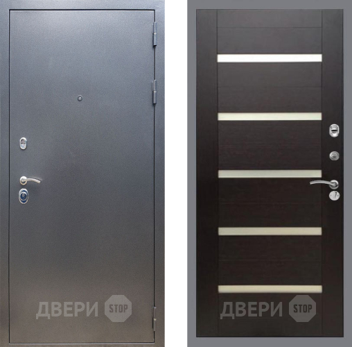 Дверь Рекс (REX) 11 СБ-14 стекло белое венге поперечный в Наро-Фоминске