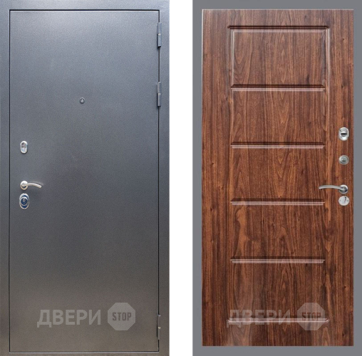 Входная металлическая Дверь Рекс (REX) 11 FL-39 орех тисненый в Наро-Фоминске