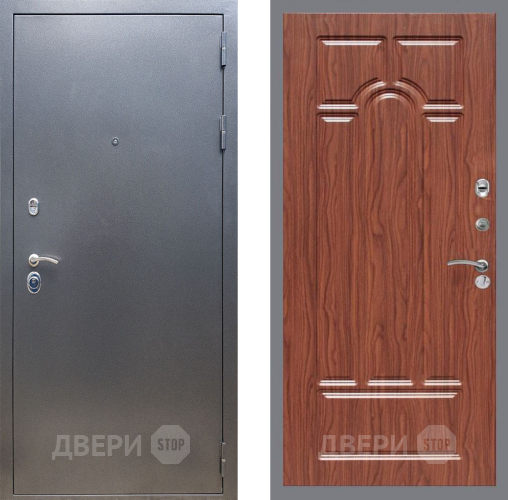 Входная металлическая Дверь Рекс (REX) 11 FL-58 орех тисненый в Наро-Фоминске