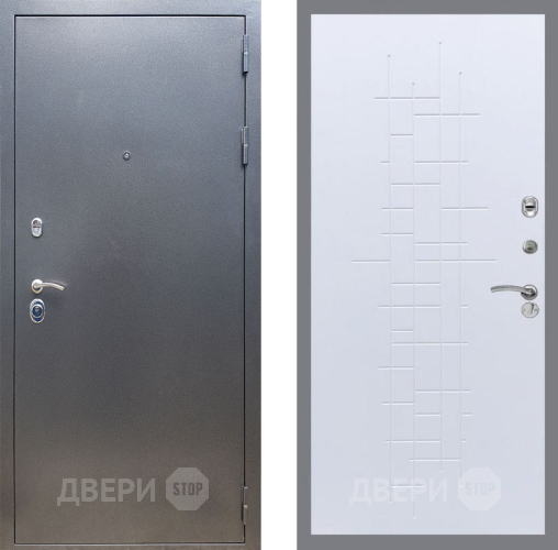 Входная металлическая Дверь Рекс (REX) 11 FL-289 Белый ясень в Наро-Фоминске