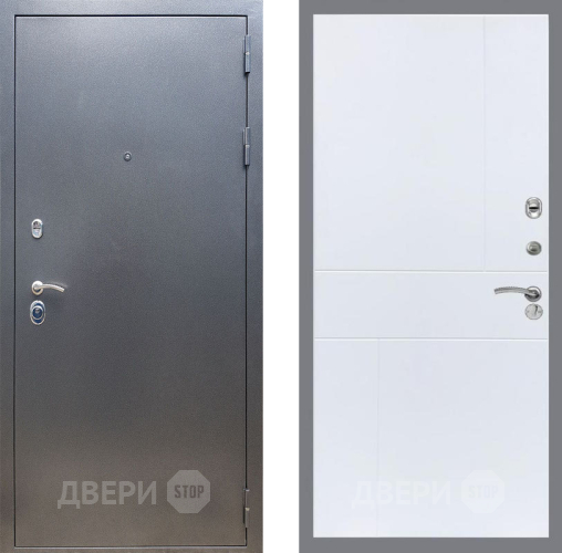 Входная металлическая Дверь Рекс (REX) 11 FL-290 Силк Сноу в Наро-Фоминске