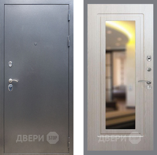 Входная металлическая Дверь Рекс (REX) 11 FLZ-120 Беленый дуб в Наро-Фоминске