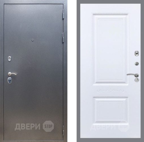 Входная металлическая Дверь Рекс (REX) 11 Смальта Силк Сноу в Наро-Фоминске