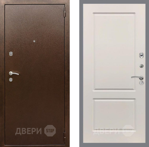 Входная металлическая Дверь Рекс (REX) 1А Медный Антик FL-117 Шампань в Наро-Фоминске