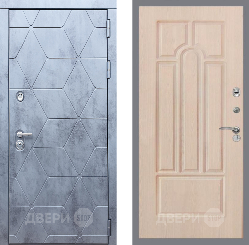 Входная металлическая Дверь Рекс (REX) 28 FL-58 Беленый дуб в Наро-Фоминске