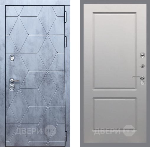 Входная металлическая Дверь Рекс (REX) 28 FL-117 Грей софт в Наро-Фоминске