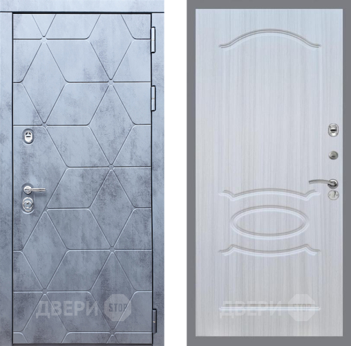 Входная металлическая Дверь Рекс (REX) 28 FL-128 Сандал белый в Наро-Фоминске