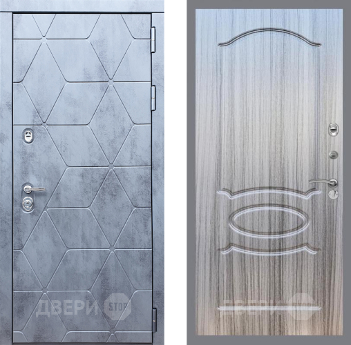 Входная металлическая Дверь Рекс (REX) 28 FL-128 Сандал грей в Наро-Фоминске
