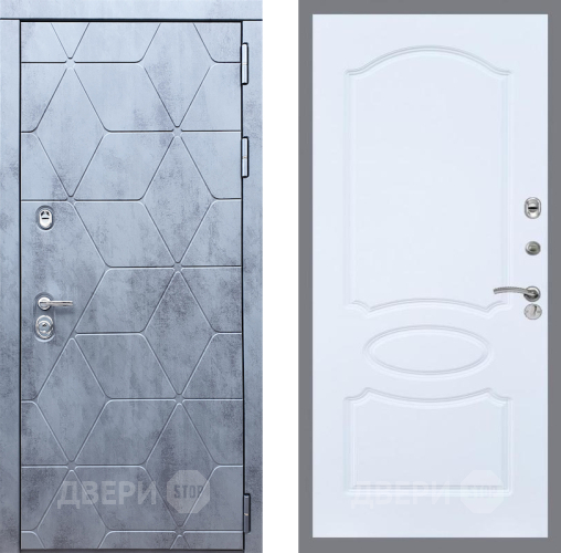 Входная металлическая Дверь Рекс (REX) 28 FL-128 Силк Сноу в Наро-Фоминске