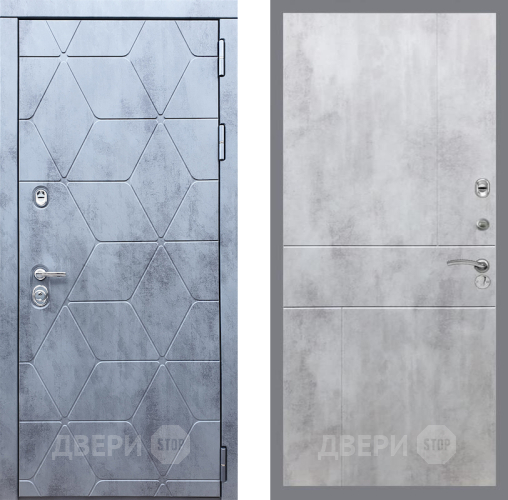 Входная металлическая Дверь Рекс (REX) 28 FL-290 Бетон светлый в Наро-Фоминске