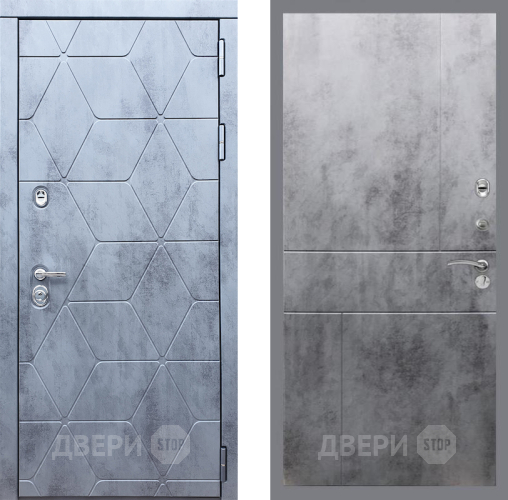 Входная металлическая Дверь Рекс (REX) 28 FL-290 Бетон темный в Наро-Фоминске
