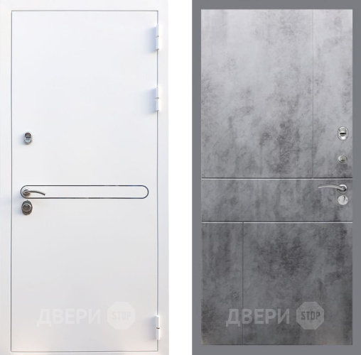 Входная металлическая Дверь Рекс (REX) 27 FL-290 Бетон темный в Наро-Фоминске