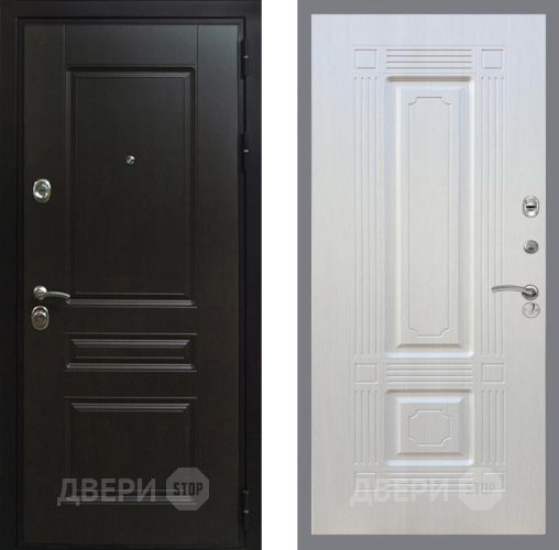 Входная металлическая Дверь Рекс (REX) Премиум-Н FL-2 Лиственница беж в Наро-Фоминске