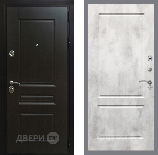 Входная металлическая Дверь Рекс (REX) Премиум-Н FL-117 Бетон светлый в Наро-Фоминске