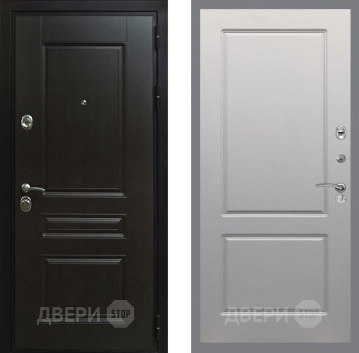 Входная металлическая Дверь Рекс (REX) Премиум-Н FL-117 Грей софт в Наро-Фоминске