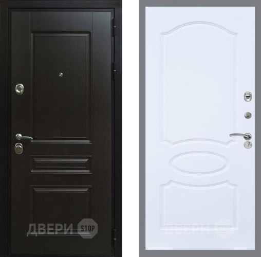 Дверь Рекс (REX) Премиум-Н FL-128 Силк Сноу в Наро-Фоминске