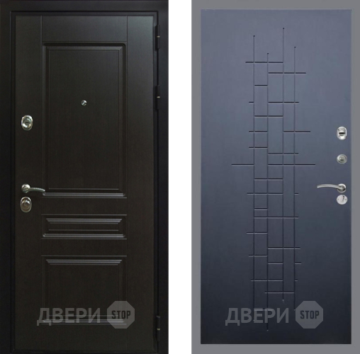Входная металлическая Дверь Рекс (REX) Премиум-Н FL-289 Ясень черный в Наро-Фоминске