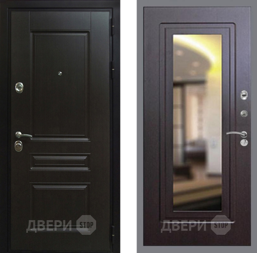 Входная металлическая Дверь Рекс (REX) Премиум-Н FLZ-120 Венге в Наро-Фоминске