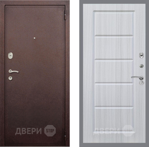 Дверь Рекс (REX) 2 Медный Антик FL-39 Сандал белый в Наро-Фоминске