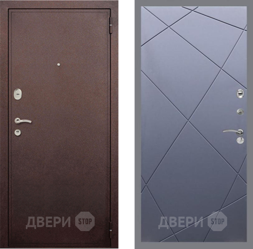 Дверь Рекс (REX) 2 Медный Антик FL-291 Силк титан в Наро-Фоминске