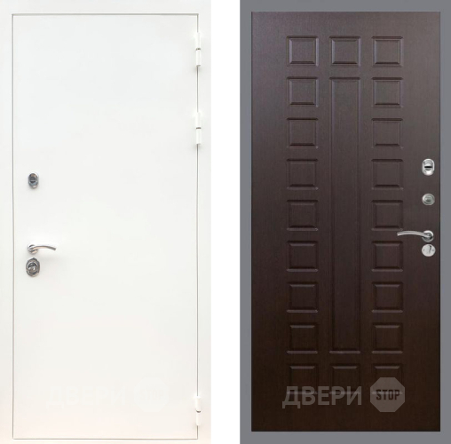 Дверь Рекс (REX) 5 Белая Шагрень FL-183 Венге в Наро-Фоминске