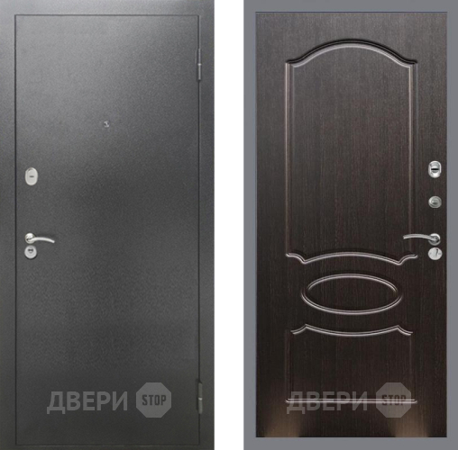 Дверь Рекс (REX) 2А Серебро Антик FL-128 Венге светлый в Наро-Фоминске