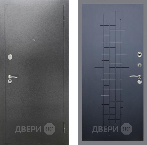 Дверь Рекс (REX) 2А Серебро Антик FL-289 Ясень черный в Наро-Фоминске