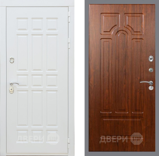Входная металлическая Дверь Рекс (REX) 8 Силк Сноу FL-58 Морёная берёза в Наро-Фоминске