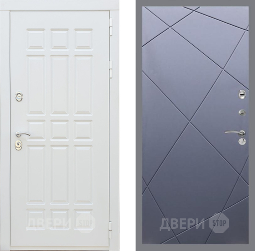 Дверь Рекс (REX) 8 Силк Сноу FL-291 Силк титан в Наро-Фоминске