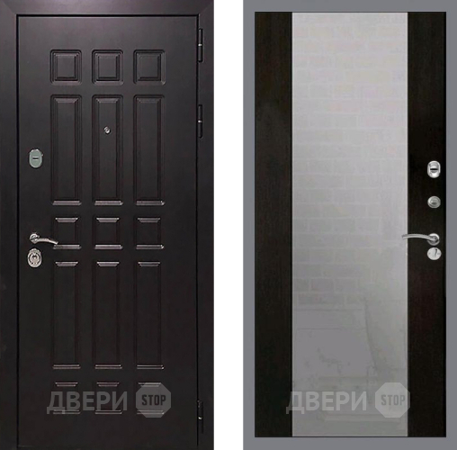 Дверь Рекс (REX) 8 СБ-16 Зеркало Венге в Наро-Фоминске