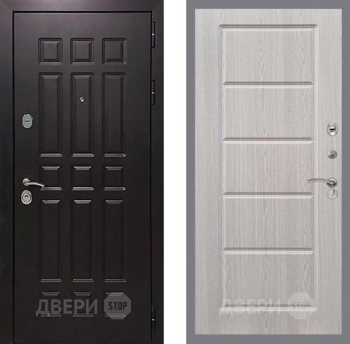 Входная металлическая Дверь Рекс (REX) 8 FL-39 Беленый дуб в Наро-Фоминске
