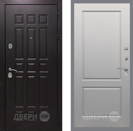 Входная металлическая Дверь Рекс (REX) 8 FL-117 Грей софт в Наро-Фоминске