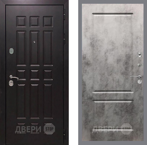 Входная металлическая Дверь Рекс (REX) 8 FL-117 Бетон темный в Наро-Фоминске