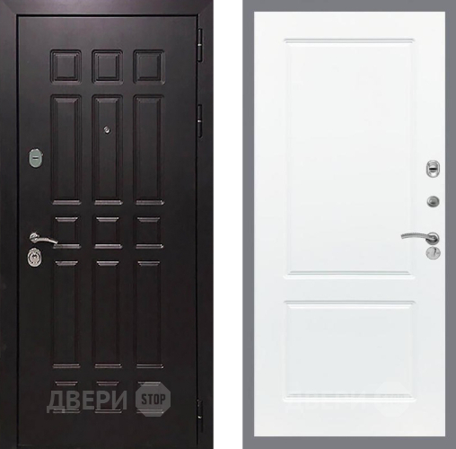 Входная металлическая Дверь Рекс (REX) 8 FL-117 Силк Сноу в Наро-Фоминске