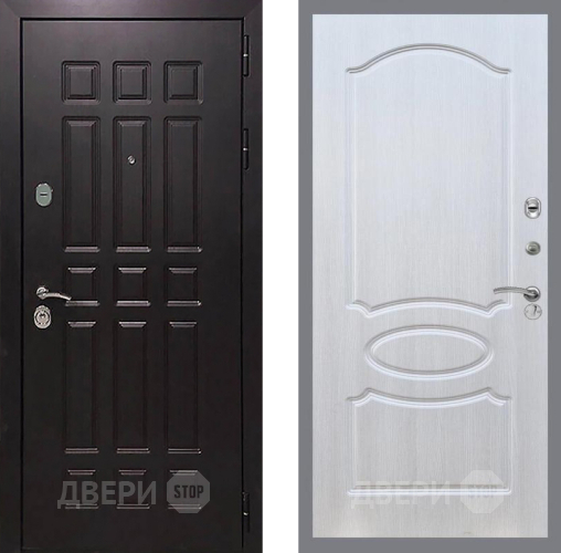 Входная металлическая Дверь Рекс (REX) 8 FL-128 Лиственница беж в Наро-Фоминске