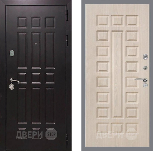 Входная металлическая Дверь Рекс (REX) 8 FL-183 Беленый дуб в Наро-Фоминске