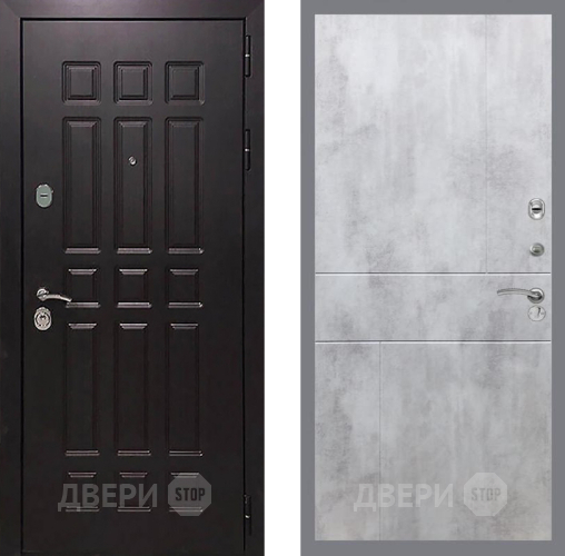 Входная металлическая Дверь Рекс (REX) 8 FL-290 Бетон светлый в Наро-Фоминске