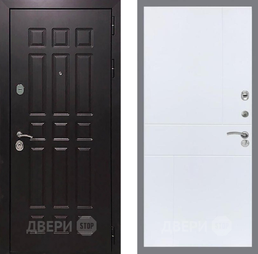 Входная металлическая Дверь Рекс (REX) 8 FL-290 Силк Сноу в Наро-Фоминске