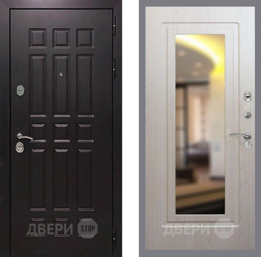 Входная металлическая Дверь Рекс (REX) 8 FLZ-120 Беленый дуб в Наро-Фоминске