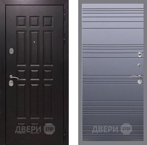 Дверь Рекс (REX) 8 Line Силк титан в Наро-Фоминске
