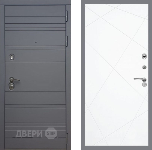 Дверь Рекс (REX) 14 силк титан FL-291 Силк Сноу в Наро-Фоминске