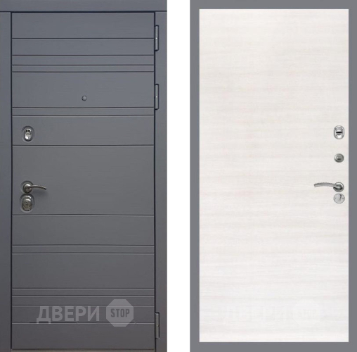 Входная металлическая Дверь Рекс (REX) 14 силк титан GL Акация в Наро-Фоминске