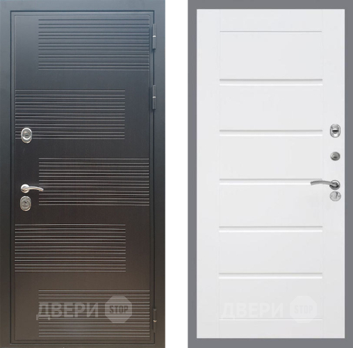 Входная металлическая Дверь Рекс (REX) премиум 185 Сити Белый ясень в Наро-Фоминске