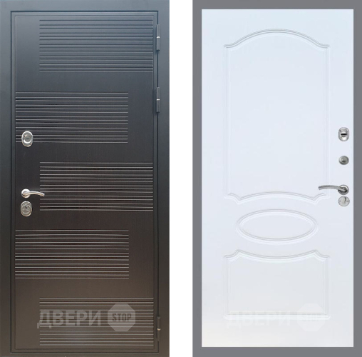 Входная металлическая Дверь Рекс (REX) премиум 185 FL-128 Белый ясень в Наро-Фоминске