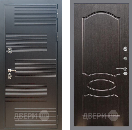 Входная металлическая Дверь Рекс (REX) премиум 185 FL-128 Венге светлый в Наро-Фоминске