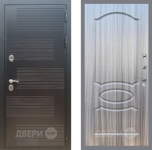 Входная металлическая Дверь Рекс (REX) премиум 185 FL-128 Сандал грей в Наро-Фоминске