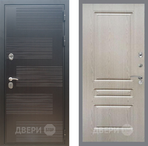 Входная металлическая Дверь Рекс (REX) премиум 185 FL-243 Беленый дуб в Наро-Фоминске
