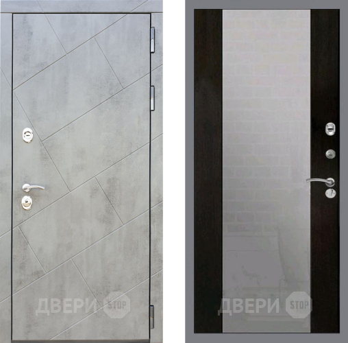 Входная металлическая Дверь Рекс (REX) 22 СБ-16 Зеркало Венге в Наро-Фоминске