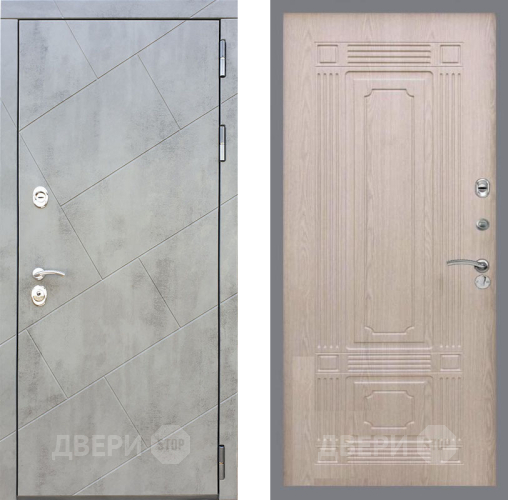 Входная металлическая Дверь Рекс (REX) 22 FL-2 Беленый дуб в Наро-Фоминске